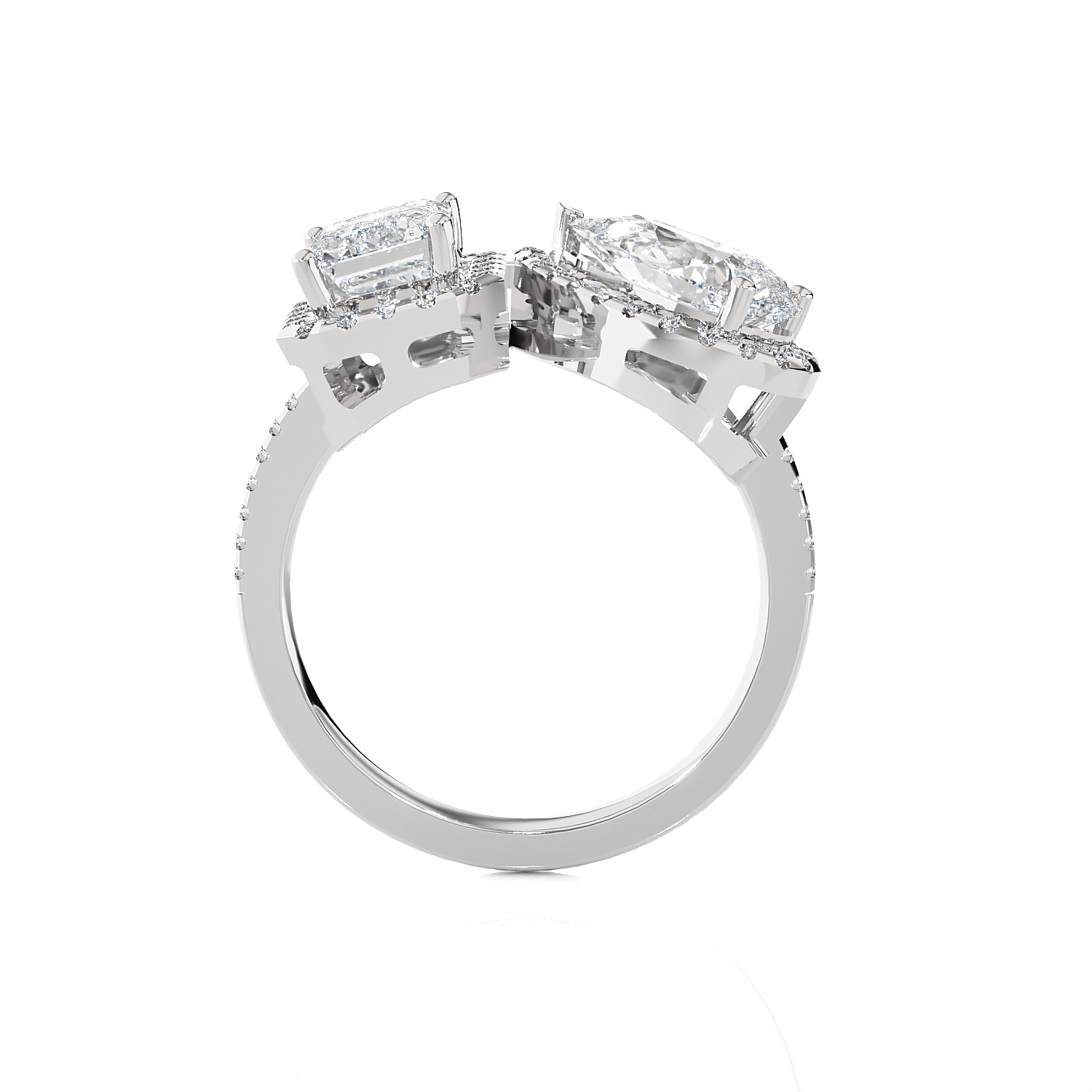 3 1/3 ctw Multi-Shape Lab Grown Diamond Ring
