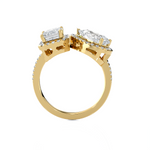 3 1/3 ctw Multi-Shape Lab Grown Diamond Ring