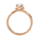 1 ctw Round Lab Grown Diamond Solitaire Engagement Ring