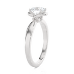 1 ctw Round Lab Grown Diamond Solitaire Engagement Ring