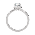 1 ctw Round Lab Grown Diamond Solitaire Engagement Ring