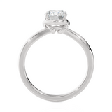 1 ctw Round Lab Grown Diamond Solitaire Engagement Ring