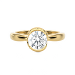 1 ctw Round Lab Grown Diamond Solitaire Engagement Ring