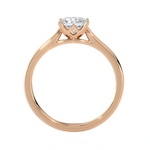 1 ctw Princess-Cut Lab Grown Diamond Solitaire Engagement Ring