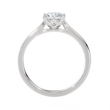 1 ctw Princess-Cut Lab Grown Diamond Solitaire Engagement Ring