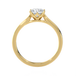 1 ctw Princess-Cut Lab Grown Diamond Solitaire Engagement Ring