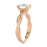 2 ctw Round Lab Grown Diamond Solitaire Engagement Ring