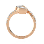 3 5/8 ctw Emerald-Cut Lab Grown Diamond Ring