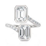 3 5/8 ctw Emerald-Cut Lab Grown Diamond Ring