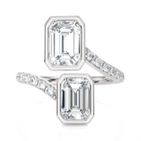 3 5/8 ctw Emerald-Cut Lab Grown Diamond Ring