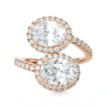 4 1/3 ctw Oval Lab Grown Diamond Ring