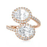 4 1/3 ctw Oval Lab Grown Diamond Ring