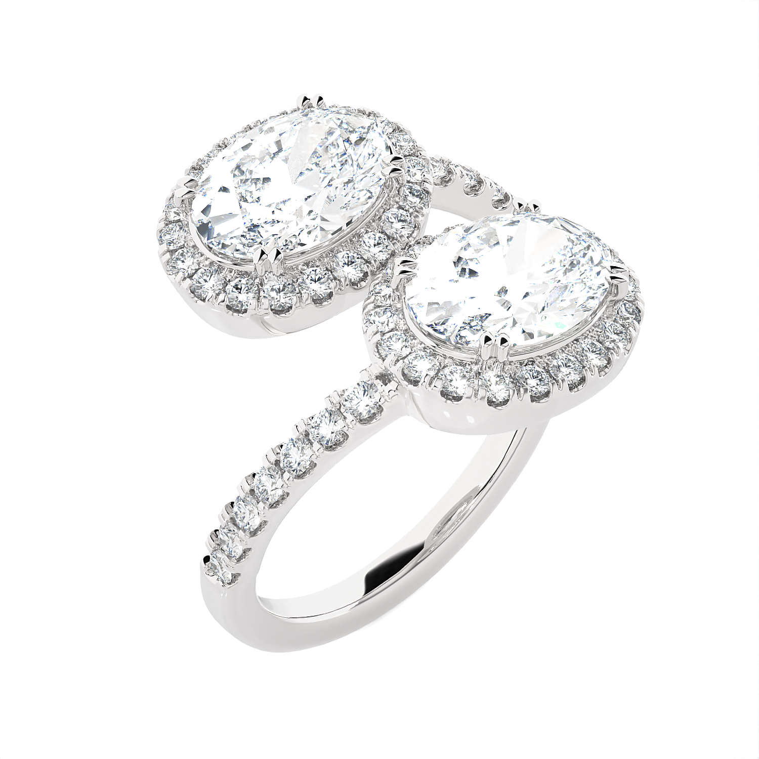 4 1/3 ctw Oval Lab Grown Diamond Ring