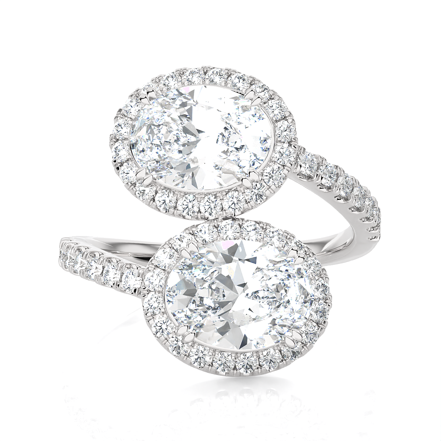 4 1/3 ctw Oval Lab Grown Diamond Ring