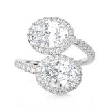 4 1/3 ctw Oval Lab Grown Diamond Ring