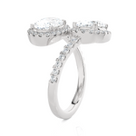 4 1/3 ctw Oval Lab Grown Diamond Ring