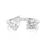 2 1/3 ctw Multi-Shape Lab Grown Diamond Ring