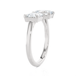 3 ctw Emerald-Cut Lab Grown Diamond Ring