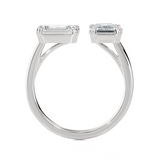 3 ctw Emerald-Cut Lab Grown Diamond Ring