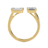 3 ctw Emerald-Cut Lab Grown Diamond Ring