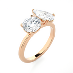 3 1/2 ctw Multi-Shape Lab Grown Diamond Ring