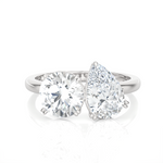 3 1/2 ctw Multi-Shape Lab Grown Diamond Ring