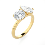 3 1/2 ctw Multi-Shape Lab Grown Diamond Ring