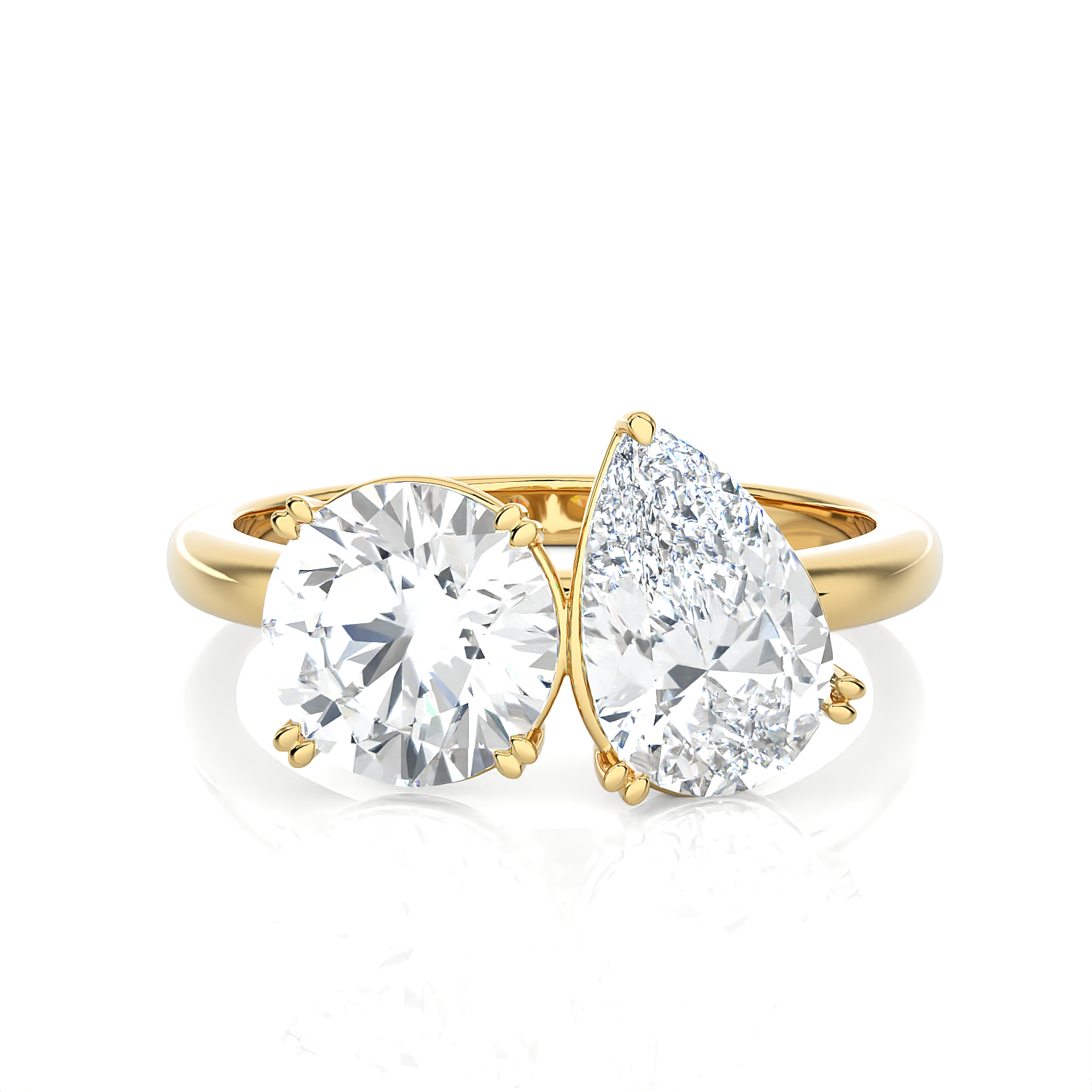 3 1/2 ctw Multi-Shape Lab Grown Diamond Ring