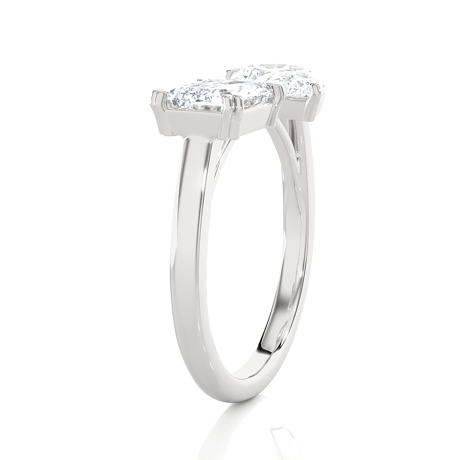 3 1/5 ctw Multi-Shape Lab Grown Diamond Ring