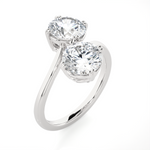 3 1/3 ctw Round Lab Grown Diamond Ring