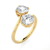 3 1/3 ctw Round Lab Grown Diamond Ring