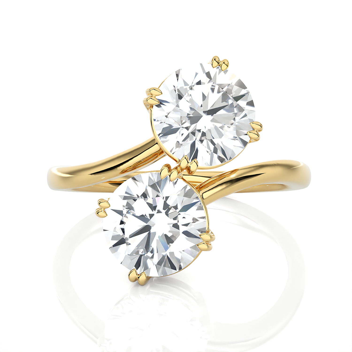 3 1/3 ctw Round Lab Grown Diamond Ring