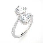 3 1/2 ctw Round Lab Grown Diamond Ring