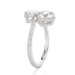 3 1/2 ctw Round Lab Grown Diamond Ring