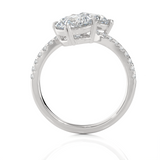 3 1/2 ctw Round Lab Grown Diamond Ring