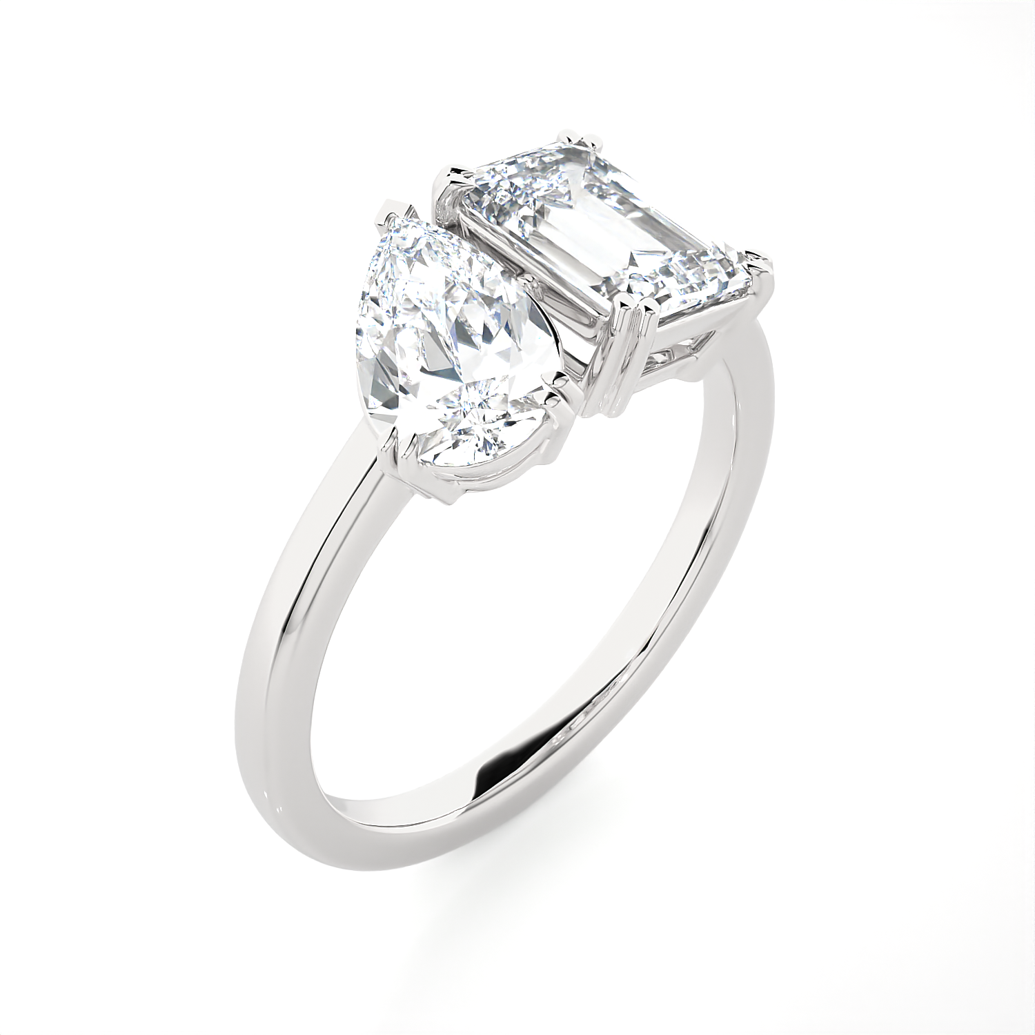 2 7/8 ctw Multi-Shape Lab Grown Diamond Ring