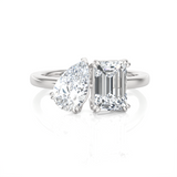 2 7/8 ctw Multi-Shape Lab Grown Diamond Ring
