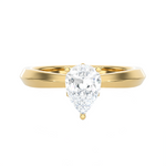 1 ctw Pear-Shaped Lab Grown Diamond Solitaire Engagement Ring