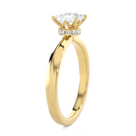 1 ctw Princess-Cut Lab Grown Diamond Solitaire Engagement Ring