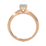 1 ctw Emerald-Cut Lab Grown Diamond Solitaire Engagement Ring