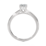 1 ctw Emerald-Cut Lab Grown Diamond Solitaire Engagement Ring
