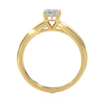 1 ctw Emerald-Cut Lab Grown Diamond Solitaire Engagement Ring