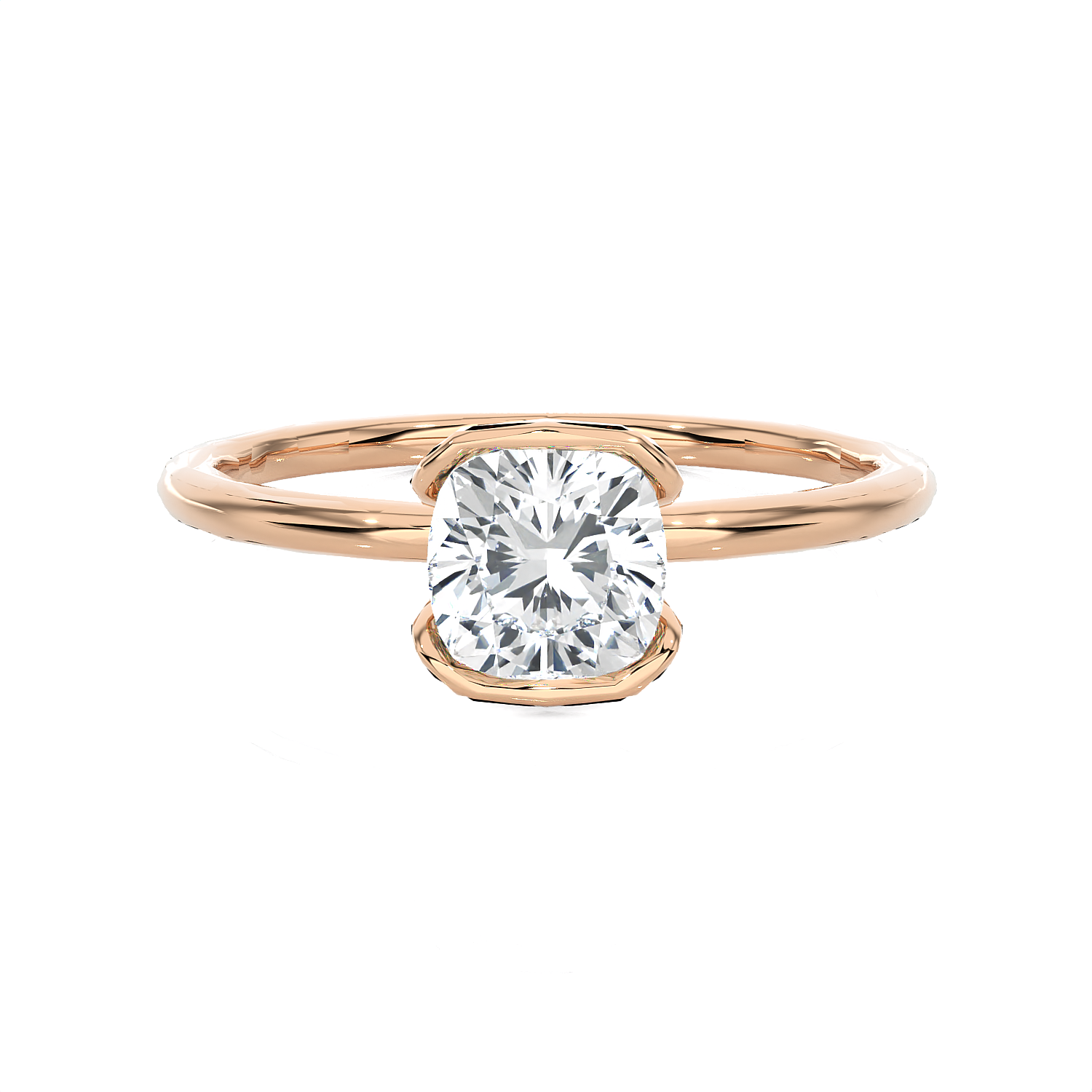 1 1/4 ctw Oval Lab Grown Diamond Solitaire Engagement Ring