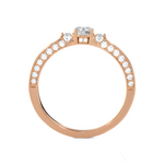 5/8 ctw Round Lab Grown Diamond Ring