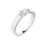 5/8 ctw Round Lab Grown Diamond Ring