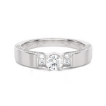 5/8 ctw Round Lab Grown Diamond Ring