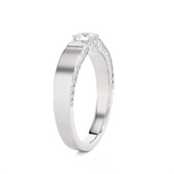 5/8 ctw Round Lab Grown Diamond Ring