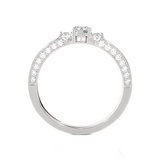 5/8 ctw Round Lab Grown Diamond Ring