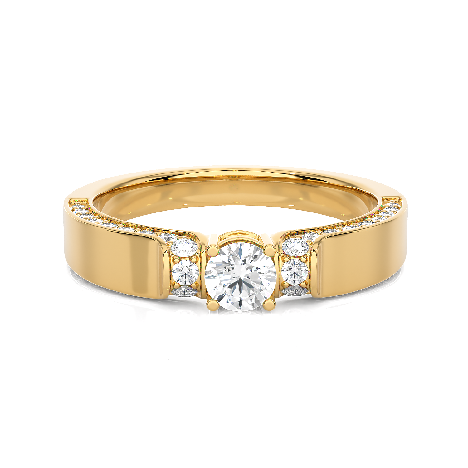 5/8 ctw Round Lab Grown Diamond Ring