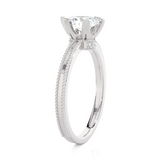 1 ctw Round Lab Grown Diamond Solitaire Engagement Ring